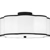 Quoizel Four Light Semi Flush Mount
