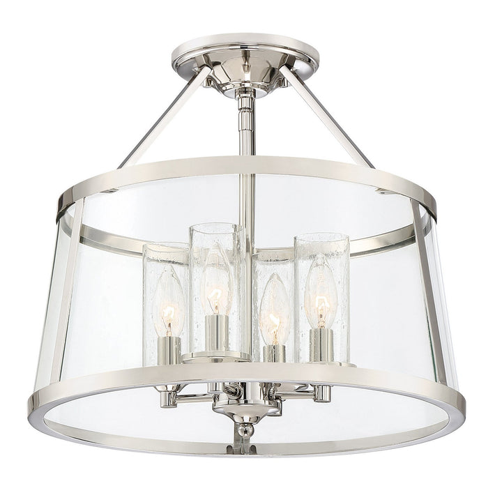 Quoizel Four Light Semi-Flush Mount