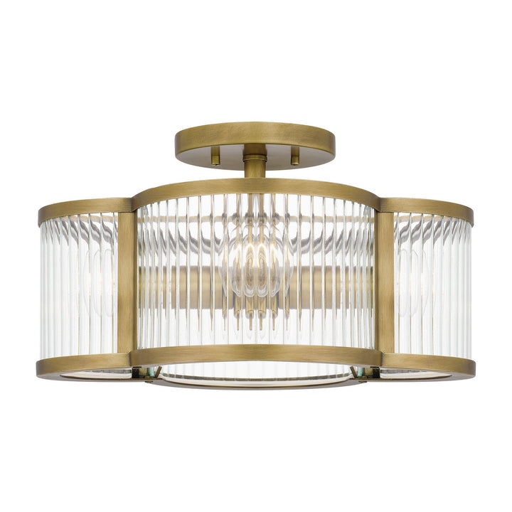 Quoizel Four Light Semi-Flush Mount