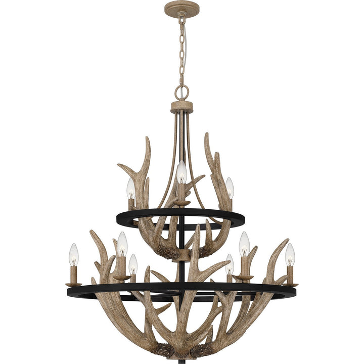 Quoizel Nine Light Chandelier