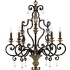 Quoizel Nine Light Chandelier
