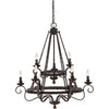 Quoizel Nine Light Chandelier