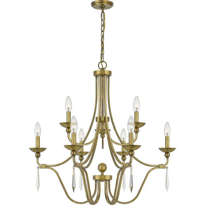 Quoizel Nine Light Chandelier