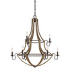 Quoizel Nine Light Chandelier