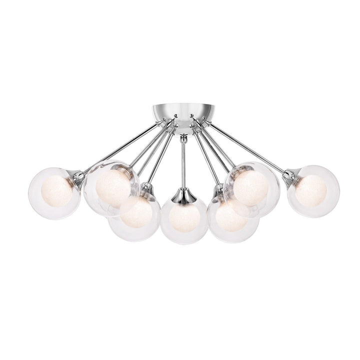 Quoizel Nine Light Semi Flush Mount