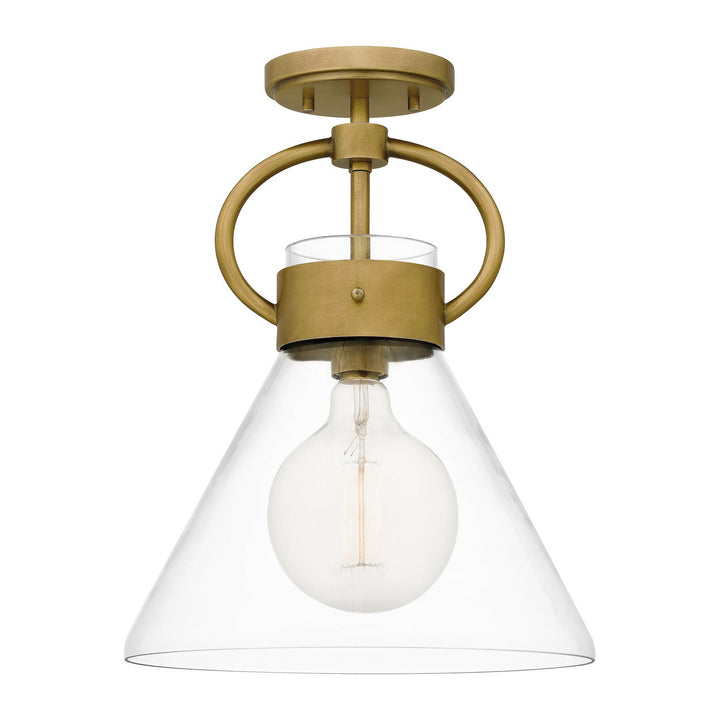 Quoizel One Light Semi Flush Mount