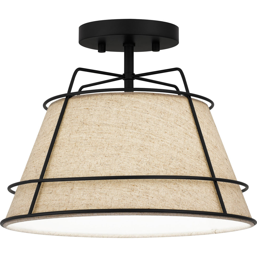 Quoizel One Light Semi Flush Mount