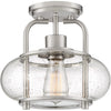 Quoizel One Light Semi Flush Mount