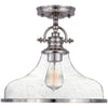 Quoizel One Light Semiflush Mount
