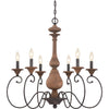 Quoizel Six Light Chandelier