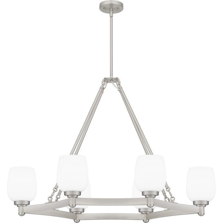 Quoizel Six Light Linear Chandelier