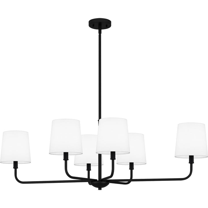 Quoizel Six Light Linear Chandelier