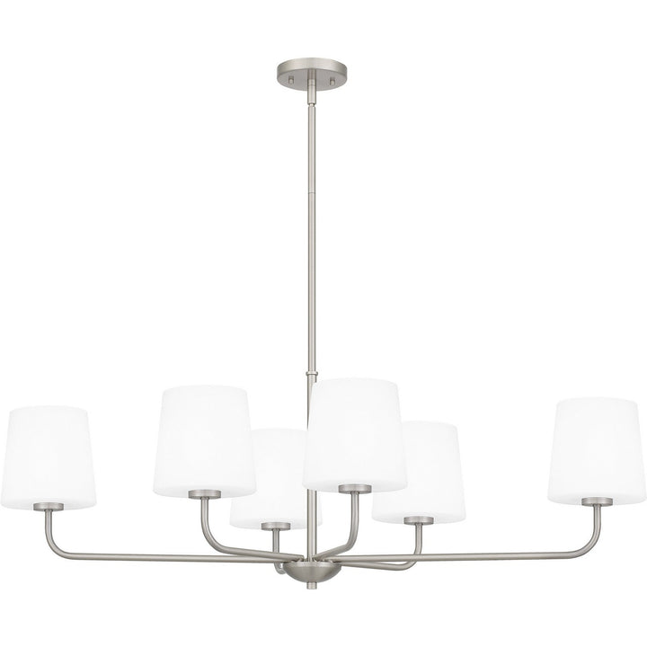 Quoizel Six Light Linear Chandelier