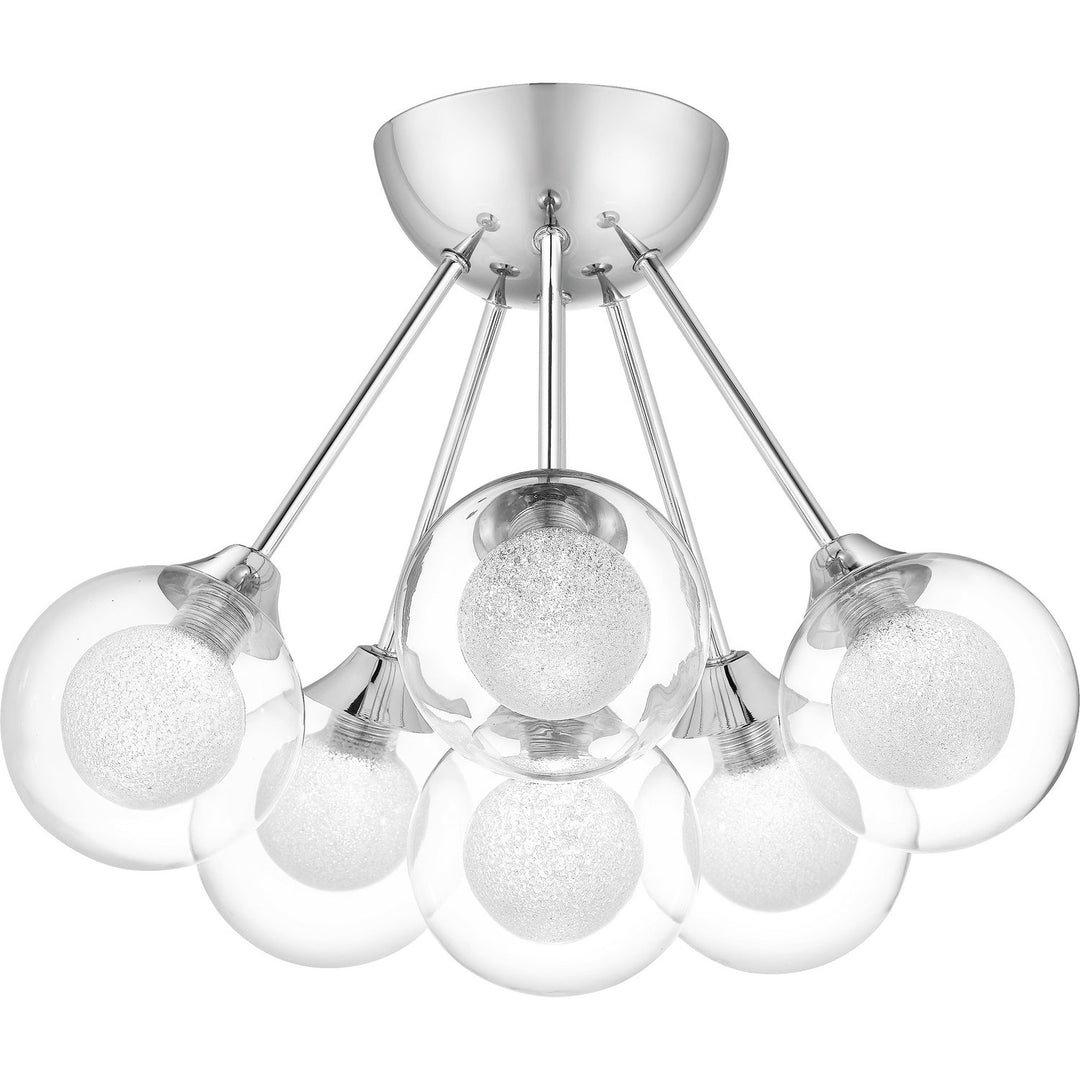 Quoizel Six Light Semi Flush Mount