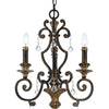Quoizel Three Light Chandelier