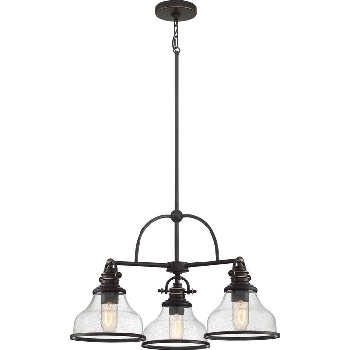 Quoizel Three Light Chandelier