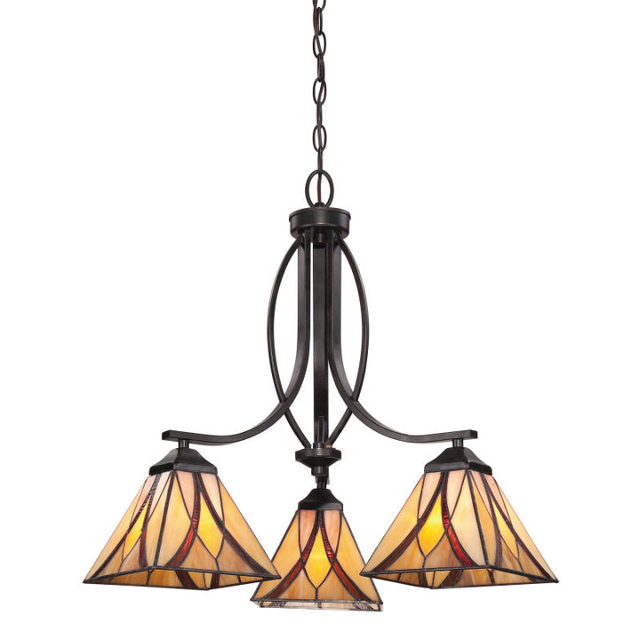 Quoizel Three Light Chandelier