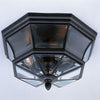 Quoizel Three Light Outdoor Flush Mount