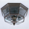 Quoizel Three Light Outdoor Flush Mount