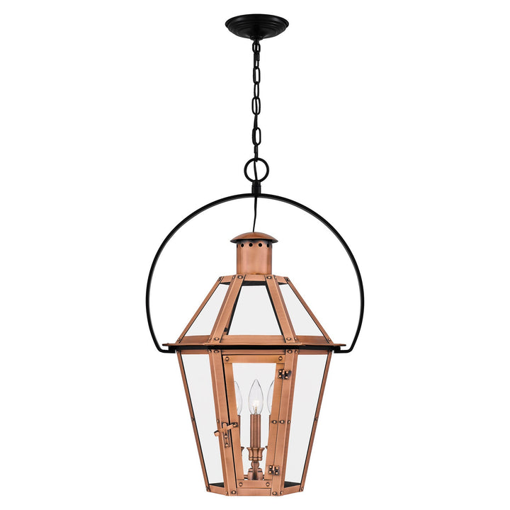 Quoizel Three Light Outdoor Hanging Lantern