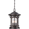 Quoizel Three Light Outdoor Hanging Lantern