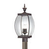 Quoizel Three Light Outdoor Post Lantern