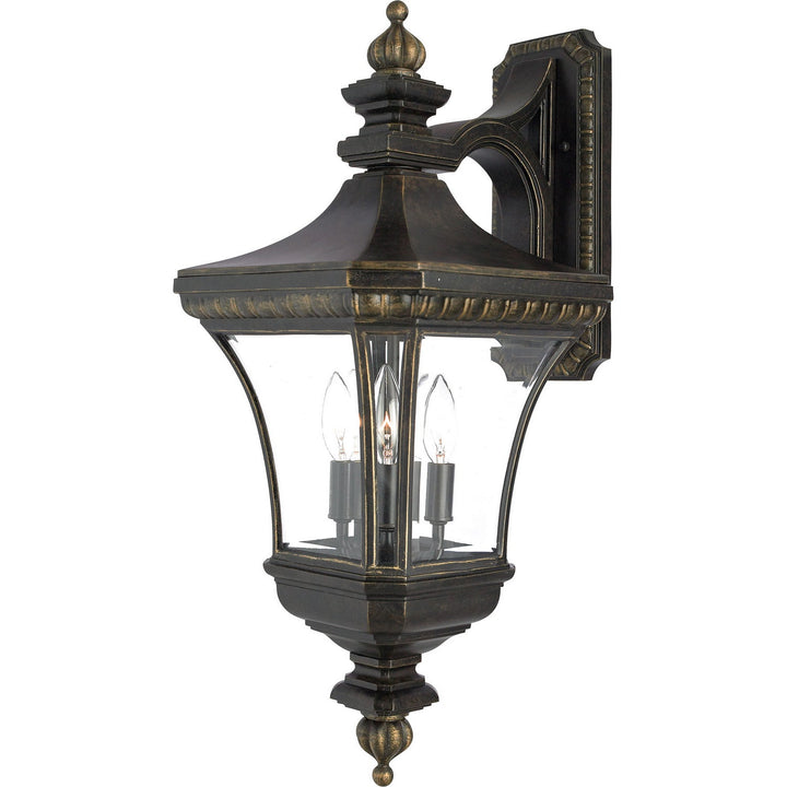 Quoizel Three Light Outdoor Wall Lantern