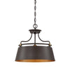 Quoizel Three Light Pendant