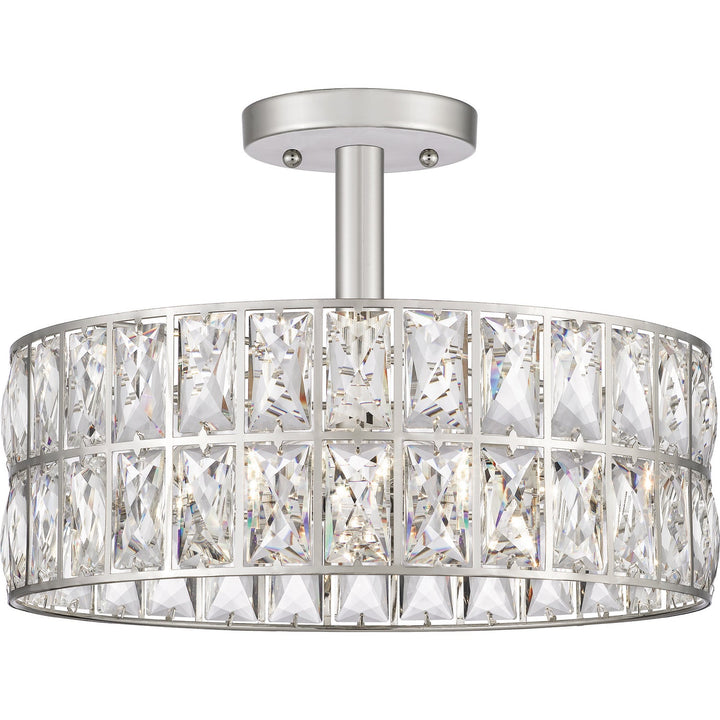 Quoizel Three Light Semi Flush Mount