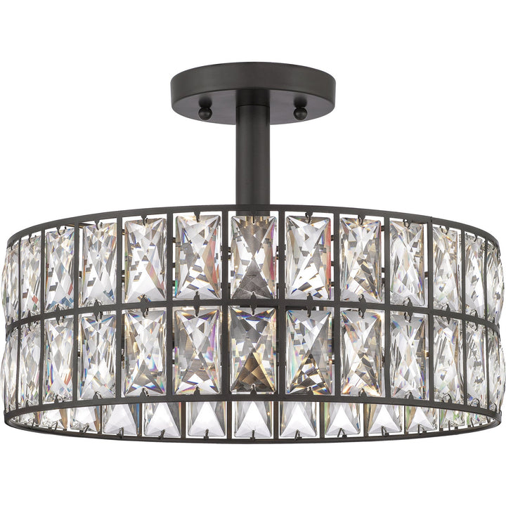 Quoizel Three Light Semi Flush Mount