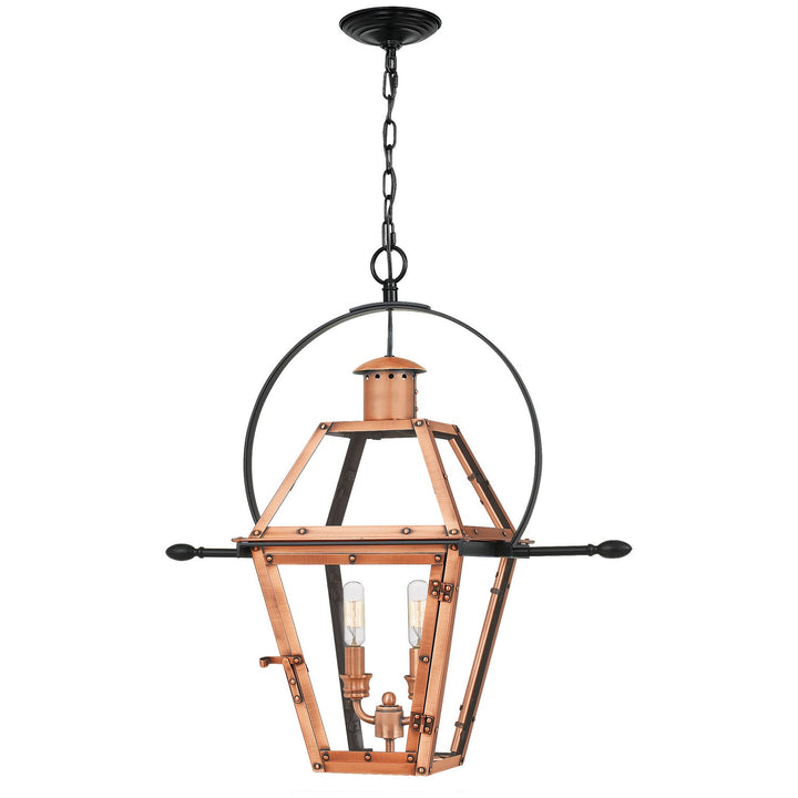 Quoizel Two Light Outdoor Hanging Lantern