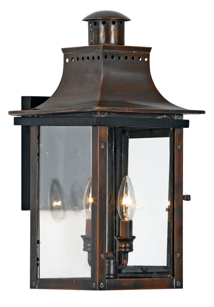 Quoizel Two Light Outdoor Wall Lantern