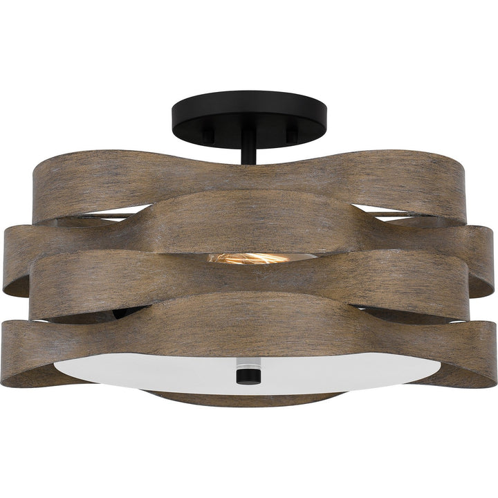 Quoizel Two Light Semi Flush Mount