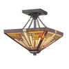 Quoizel Two Light Semi Flush Mount