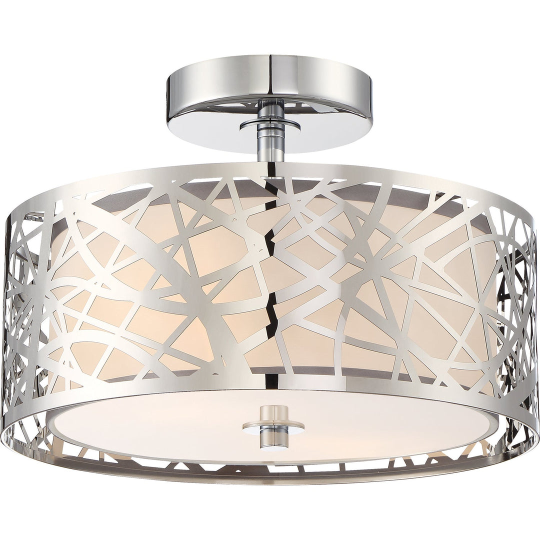 Quoizel Two Light Semi Flush Mount