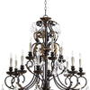 Quorum 12 Light Chandelier