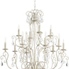 Quorum 12 Light Chandelier