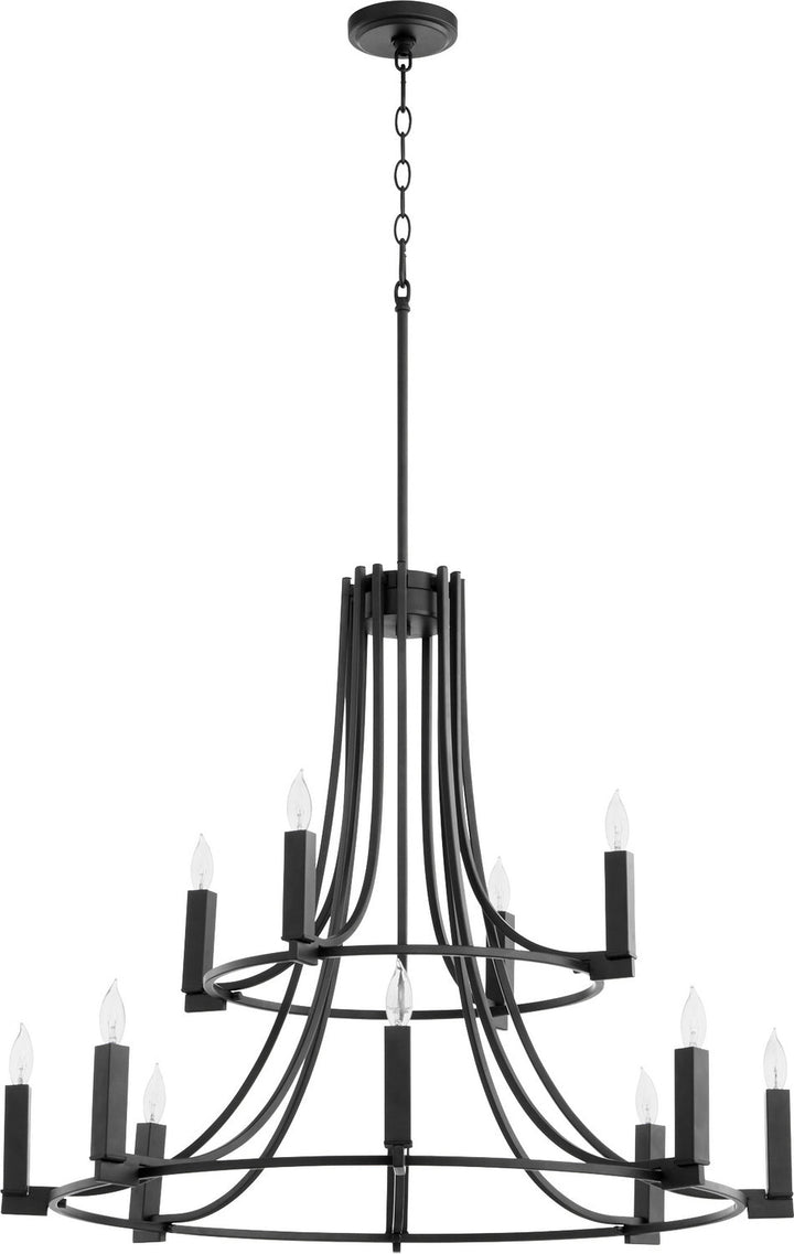 Quorum 12 Light Chandelier