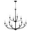 Quorum 12 Light Chandelier