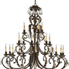 Quorum 21 Light Chandelier