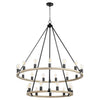 Quorum 24 Light Chandelier