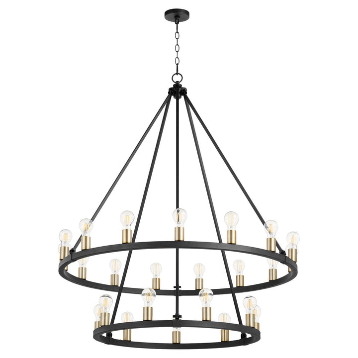 Quorum 24 Light Chandelier