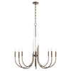 Quorum Eight Light Chandelier