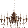 Quorum Eight Light Chandelier