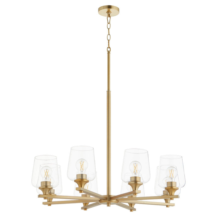 Quorum Eight Light Chandelier