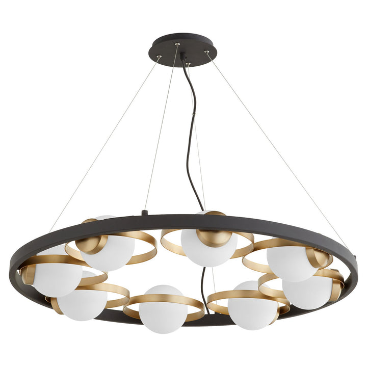 Quorum Eight Light Chandelier