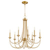 Quorum Eight Light Chandelier