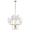 Quorum Eight Light Chandelier