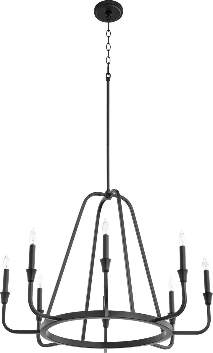 Quorum Eight Light Chandelier