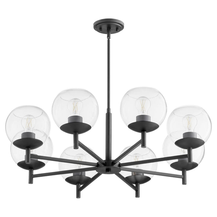 Quorum Eight Light Chandelier